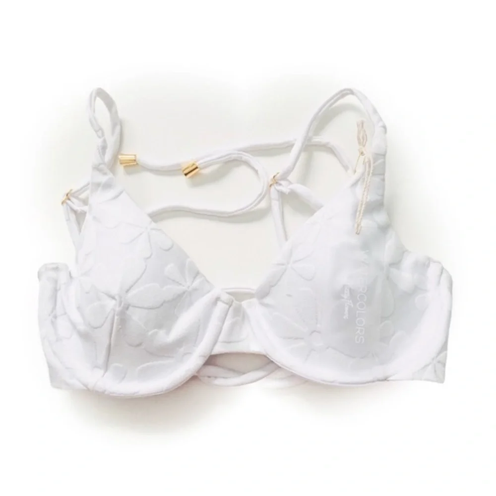 New with Tags Kenny Flowers Bikini Top - Picture 2 of 3